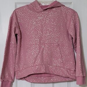 Nike Pink Speckled Hoodie